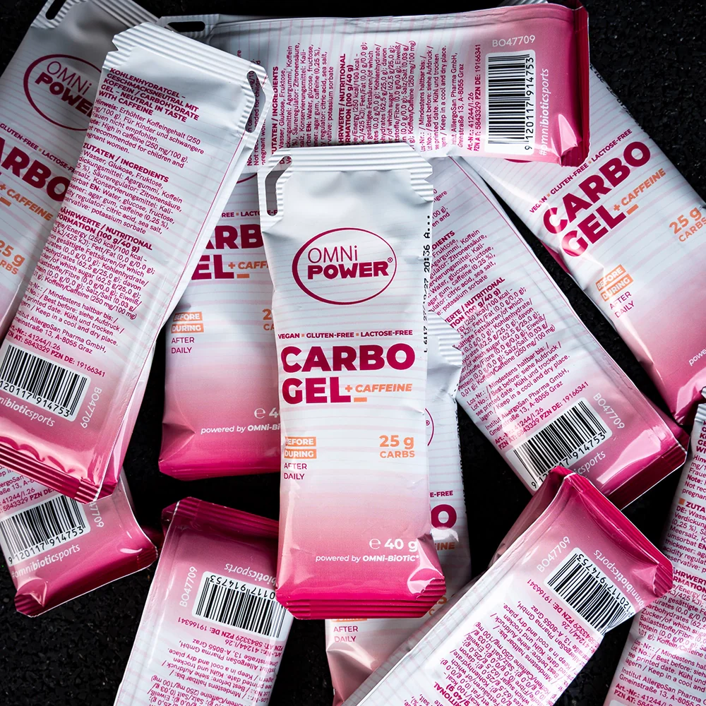 OMNi-POWER® CARBO GEL neutral + Koffein - Image 4